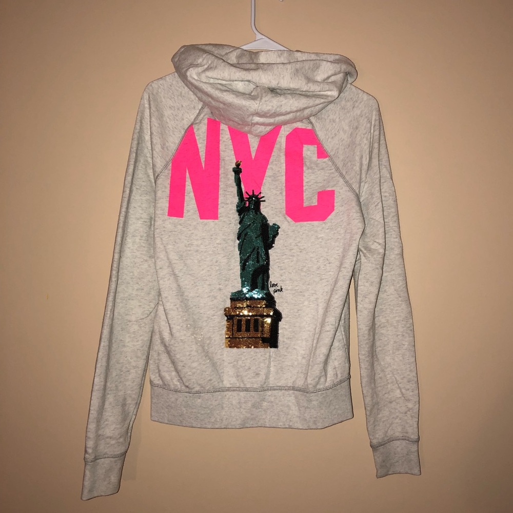 SOLD⭐️⭐️ PINK Victoria’s Secret rare NYC jacket